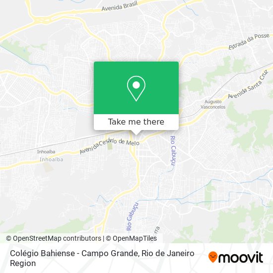 Colégio Bahiense - Campo Grande map