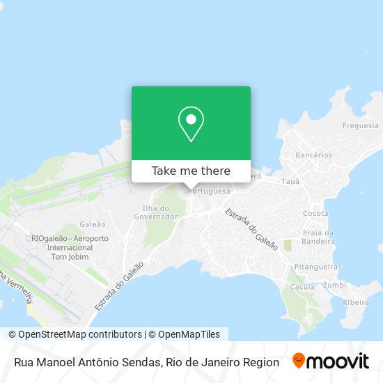 Mapa Rua Manoel Antônio Sendas