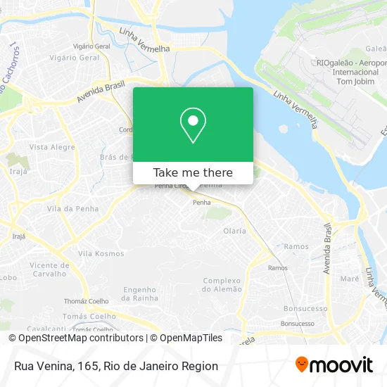 Rua Venina, 165 map