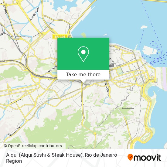 Alqui (Alqui Sushi & Steak House) map