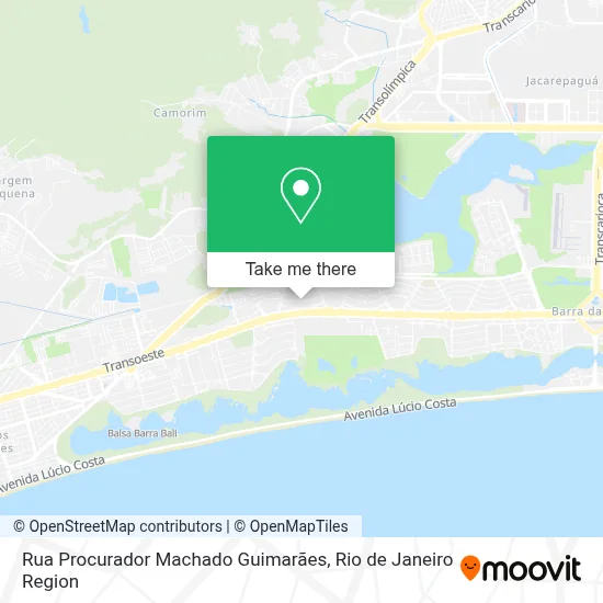 Rua Procurador Machado Guimarães map