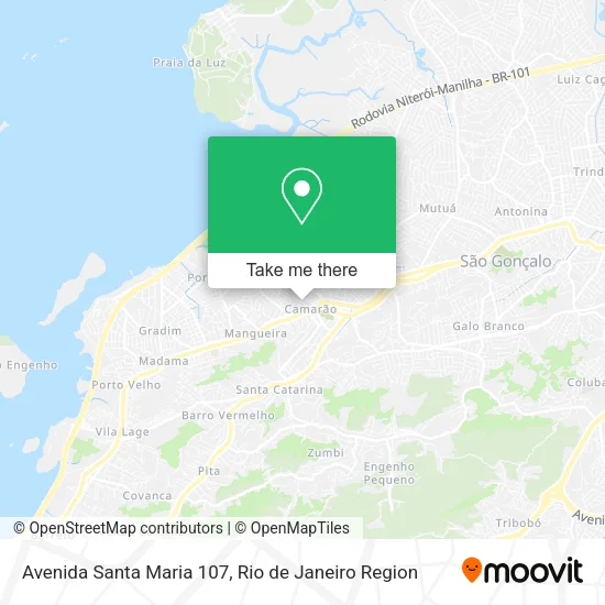 Avenida Santa Maria 107 map
