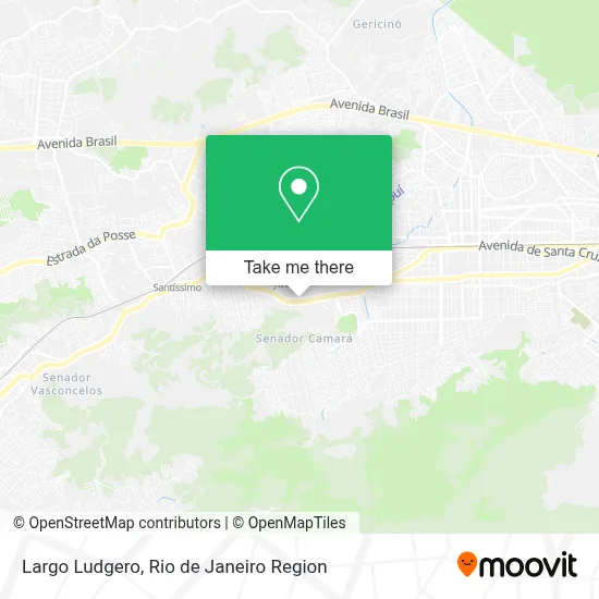 Largo Ludgero map