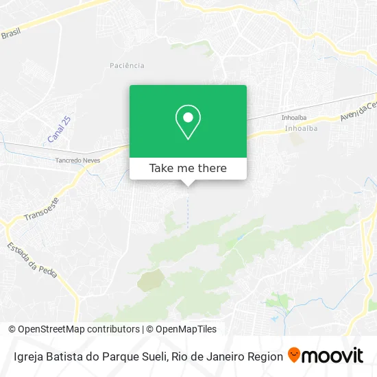 Igreja Batista do Parque Sueli map