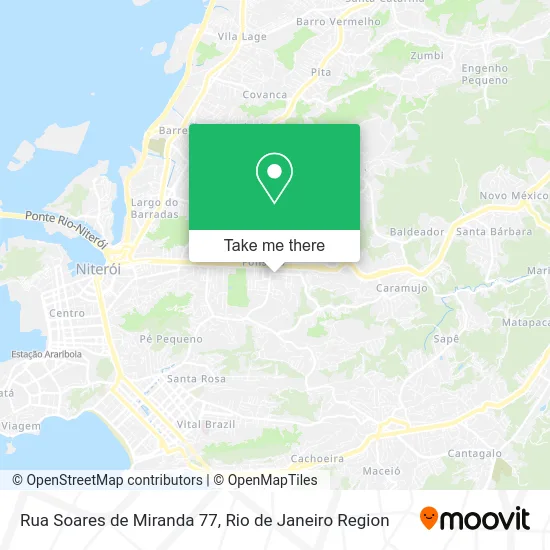 Rua Soares de Miranda 77 map