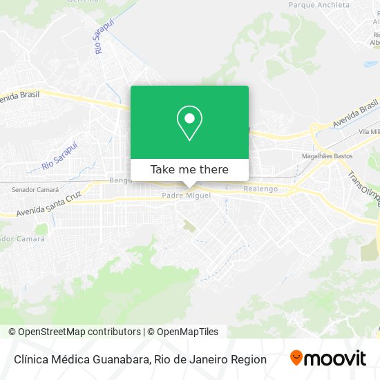 Clínica Médica Guanabara map