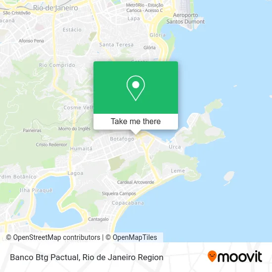 Banco Btg Pactual map