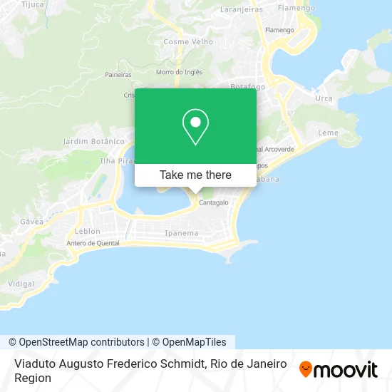 Viaduto Augusto Frederico Schmidt map