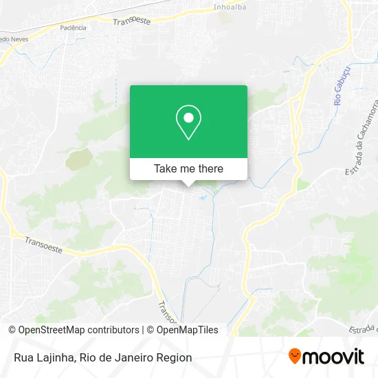 Rua Lajinha map