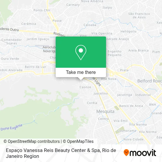 Espaço Vanessa Reis Beauty Center & Spa map