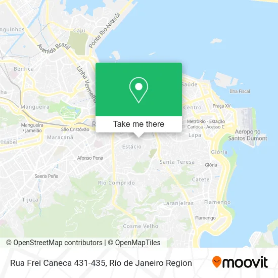 Rua Frei Caneca 431-435 map