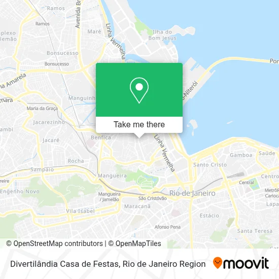 Divertilândia Casa de Festas map