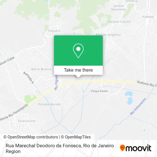 Rua Marechal Deodoro da Fonseca map
