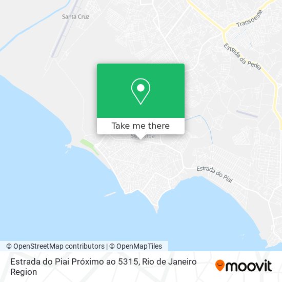 Estrada do Piai Próximo ao 5315 map