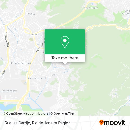 Rua Iza Carrijo map