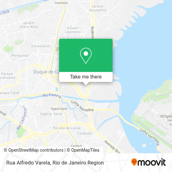Rua Alfredo Varela map