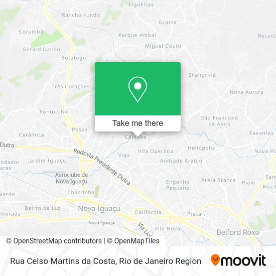 Rua Celso Martins da Costa map