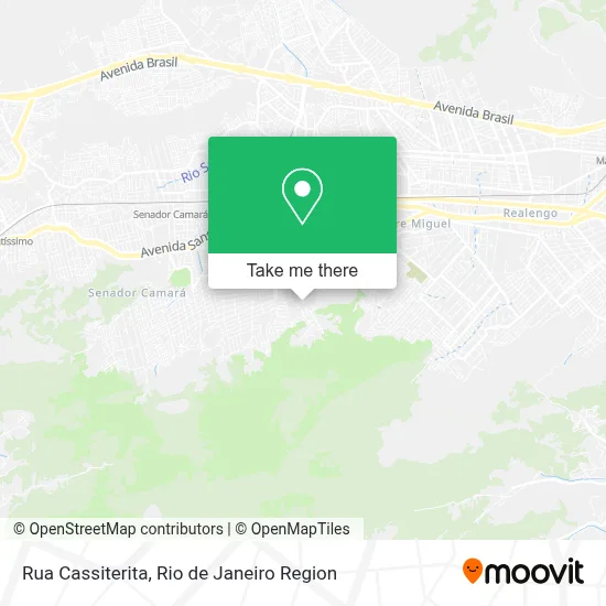 Rua Cassiterita map