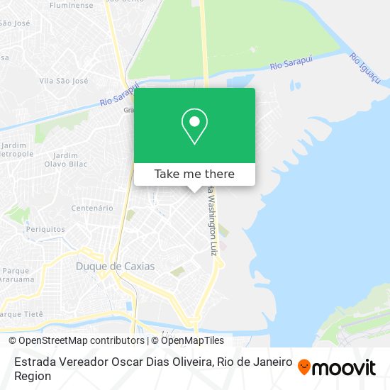 Estrada Vereador Oscar Dias Oliveira map