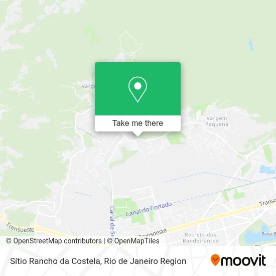 Sítio Rancho da Costela map