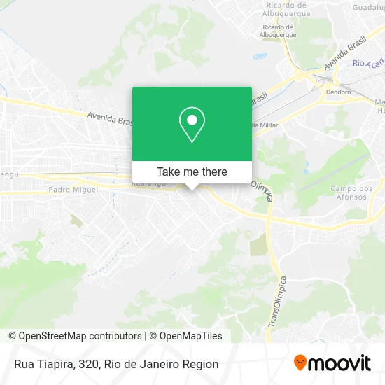 Rua Tiapira, 320 map