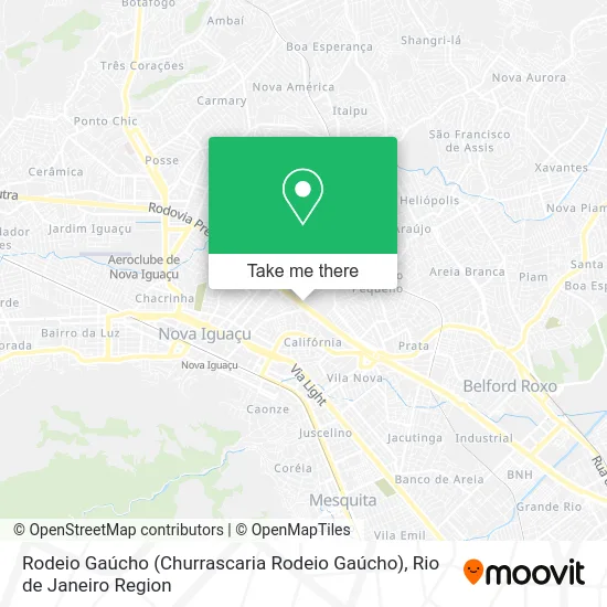 Rodeio Gaúcho (Churrascaria Rodeio Gaúcho) map