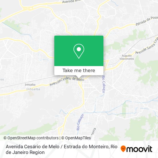 Avenida Cesário de Melo / Estrada do Monteiro map