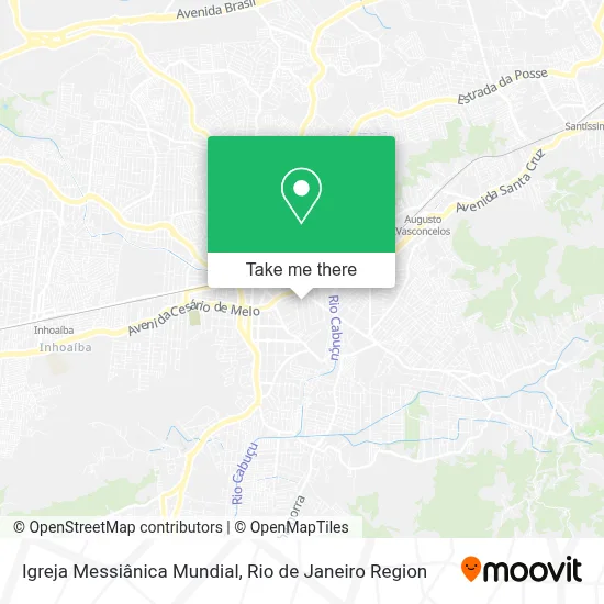 Igreja Messiânica Mundial map