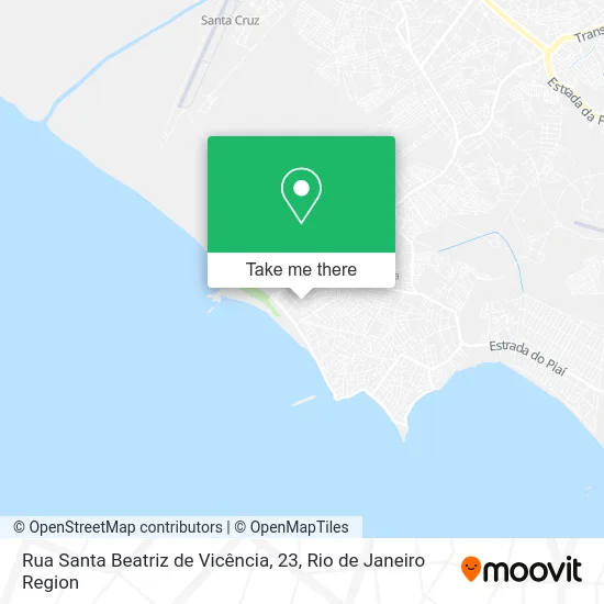 Rua Santa Beatriz de Vicência, 23 map