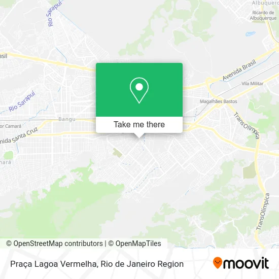 Praça Lagoa Vermelha map