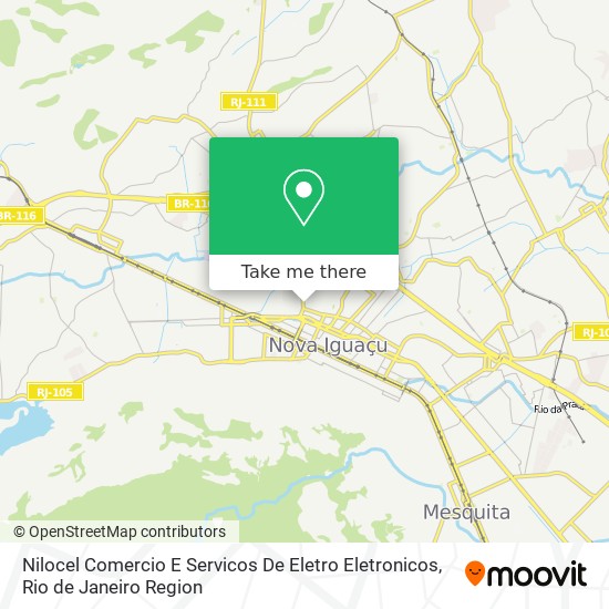 Nilocel Comercio E Servicos De Eletro Eletronicos map