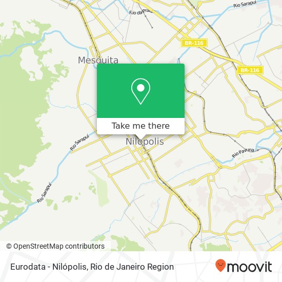 Eurodata - Nilópolis map