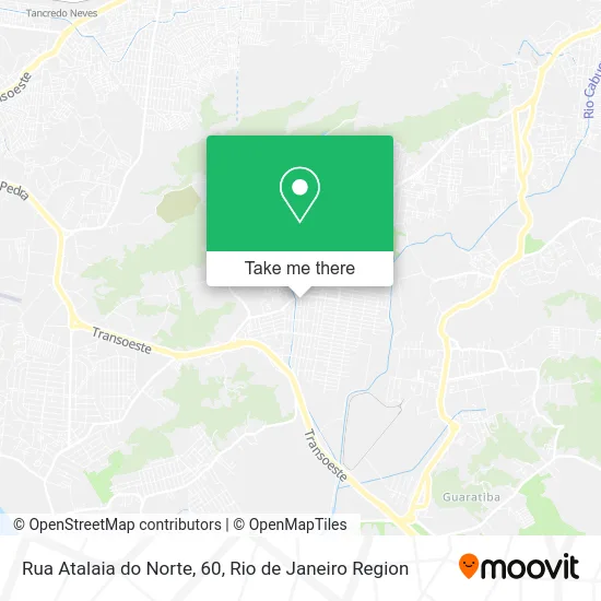 Rua Atalaia do Norte, 60 map