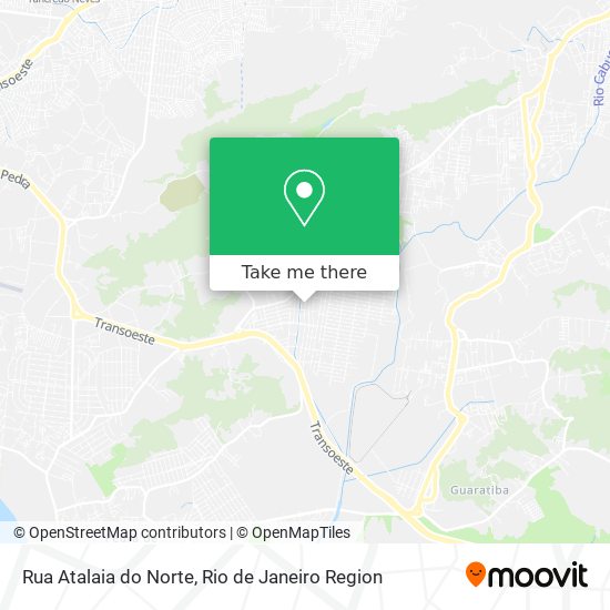 Rua Atalaia do Norte map