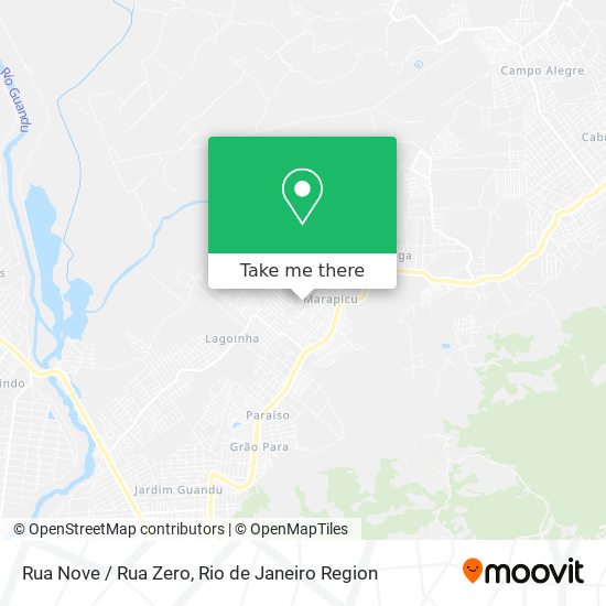 Rua Nove / Rua Zero map