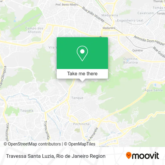 Travessa Santa Luzia map