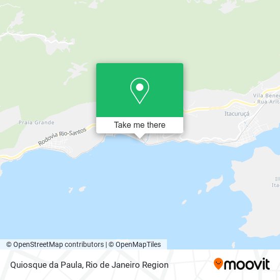 Quiosque da Paula map