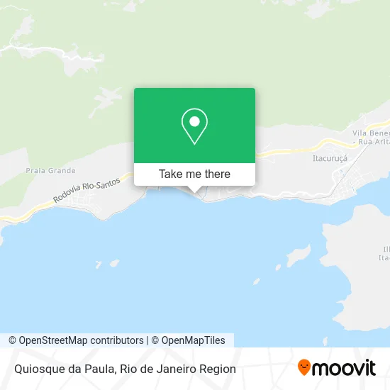 Quiosque da Paula map