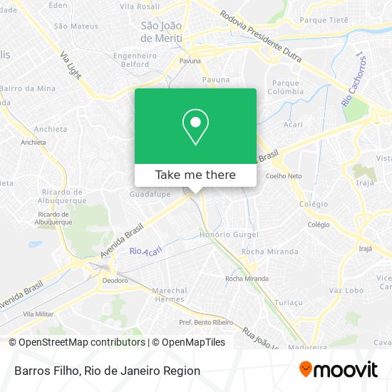 Barros Filho map