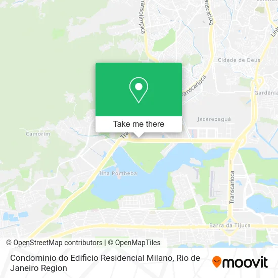 Condominio do Edificio Residencial Milano map