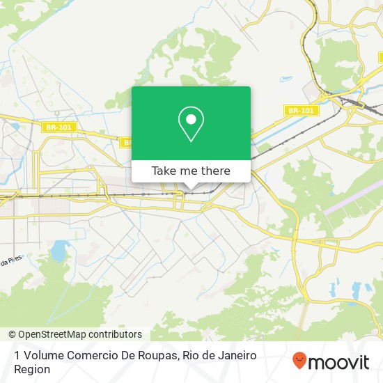 1 Volume Comercio De Roupas map