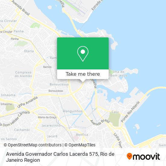 Avenida Governador Carlos Lacerda 575 map