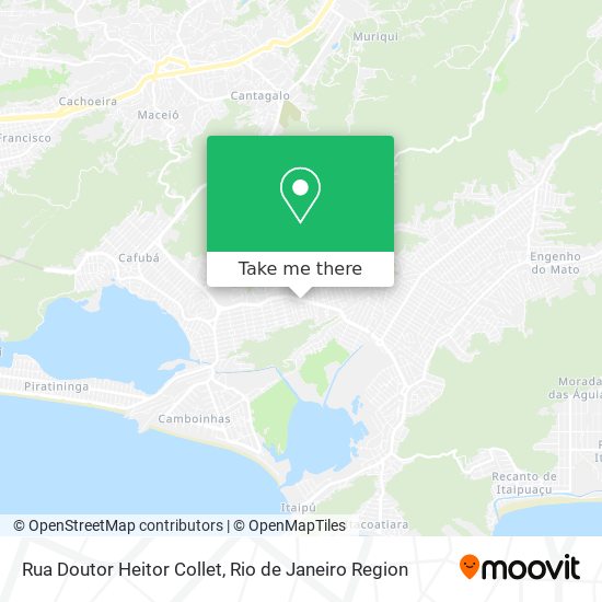 Rua Doutor Heitor Collet map