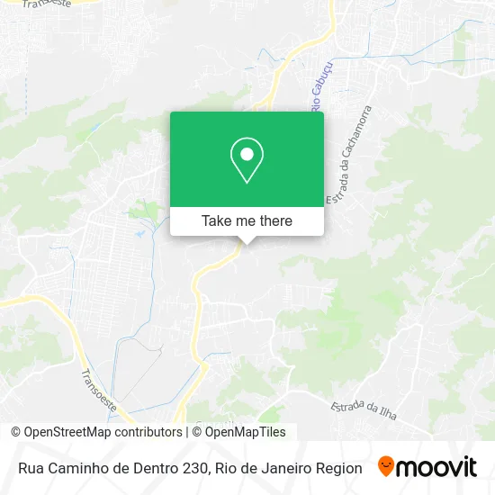 Rua Caminho de Dentro 230 map