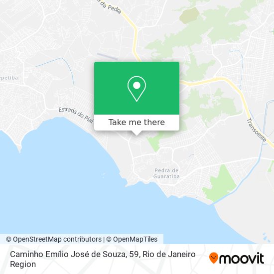 Mapa Caminho Emílio José de Souza, 59