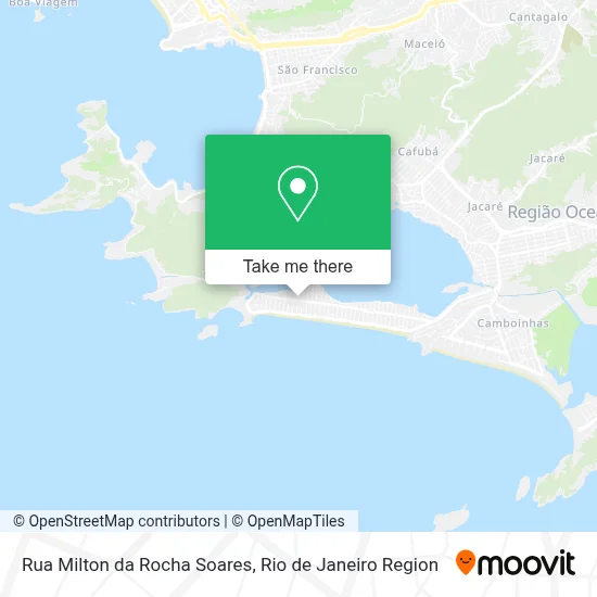 Rua Milton da Rocha Soares map