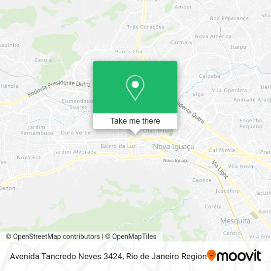 Avenida Tancredo Neves 3424 map