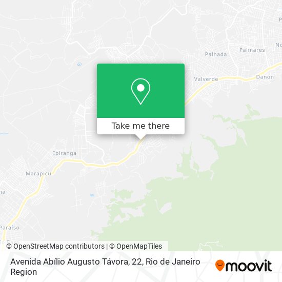 Avenida Abílio Augusto Távora, 22 map