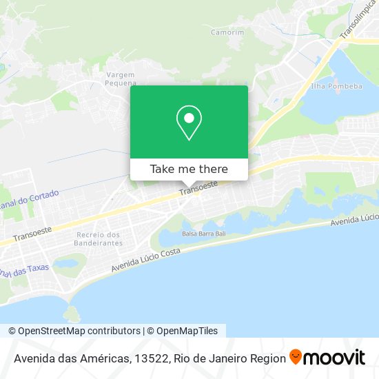 Avenida das Américas, 13522 map
