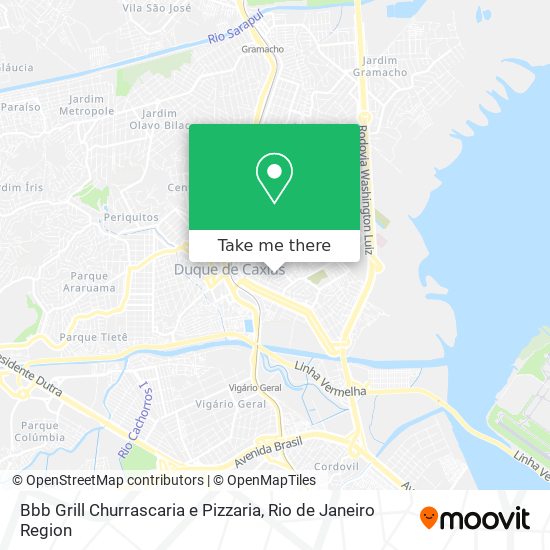 Bbb Grill Churrascaria e Pizzaria map